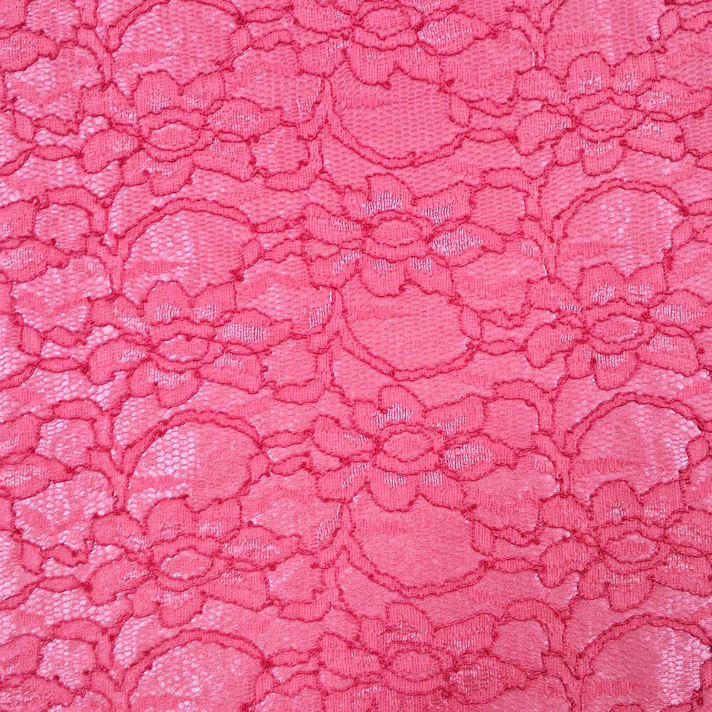 Rolo 3 Metros Renda Suiça Forrada 95% Poliéster 5% Poliamida