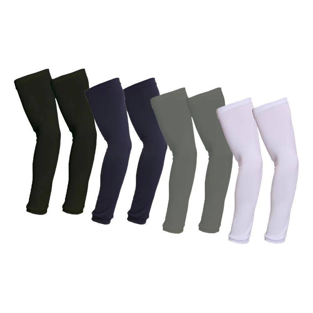 10X Kit 4 Pares De Manguitos Proteção Solar Ciclista Motobo