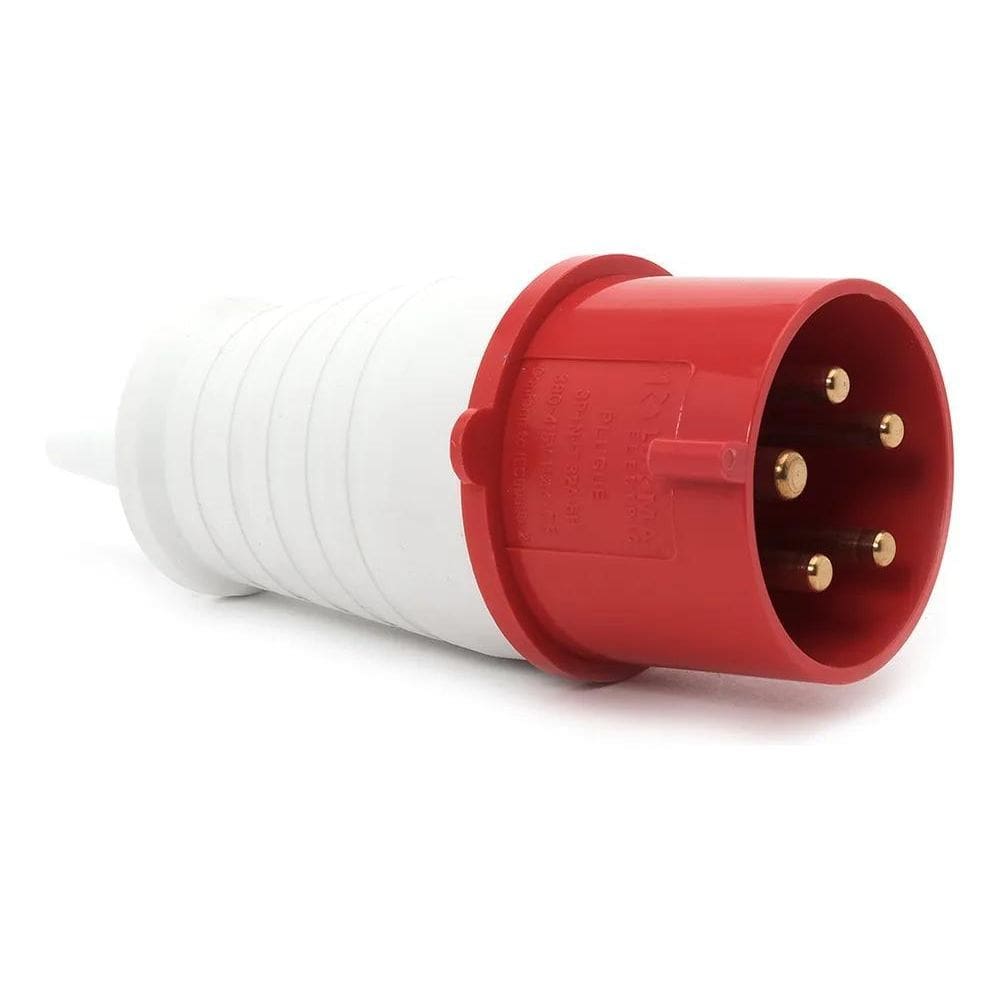 10X Plugue 3P+T+N 32A 6H 380V Industrial