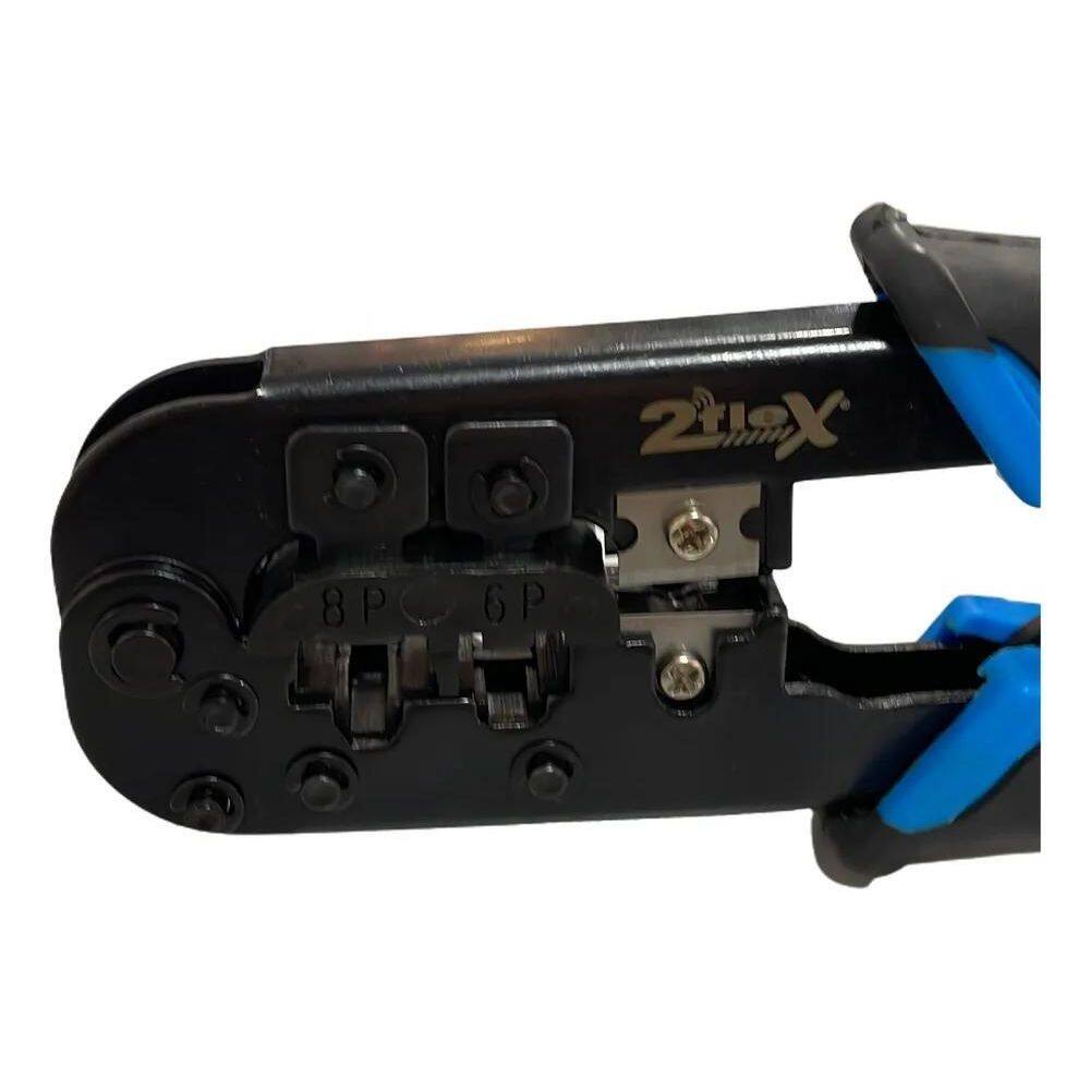 10X Alicate De Crimpar Ht568R Para Rj11 Rj12 Rj45 Com Catra