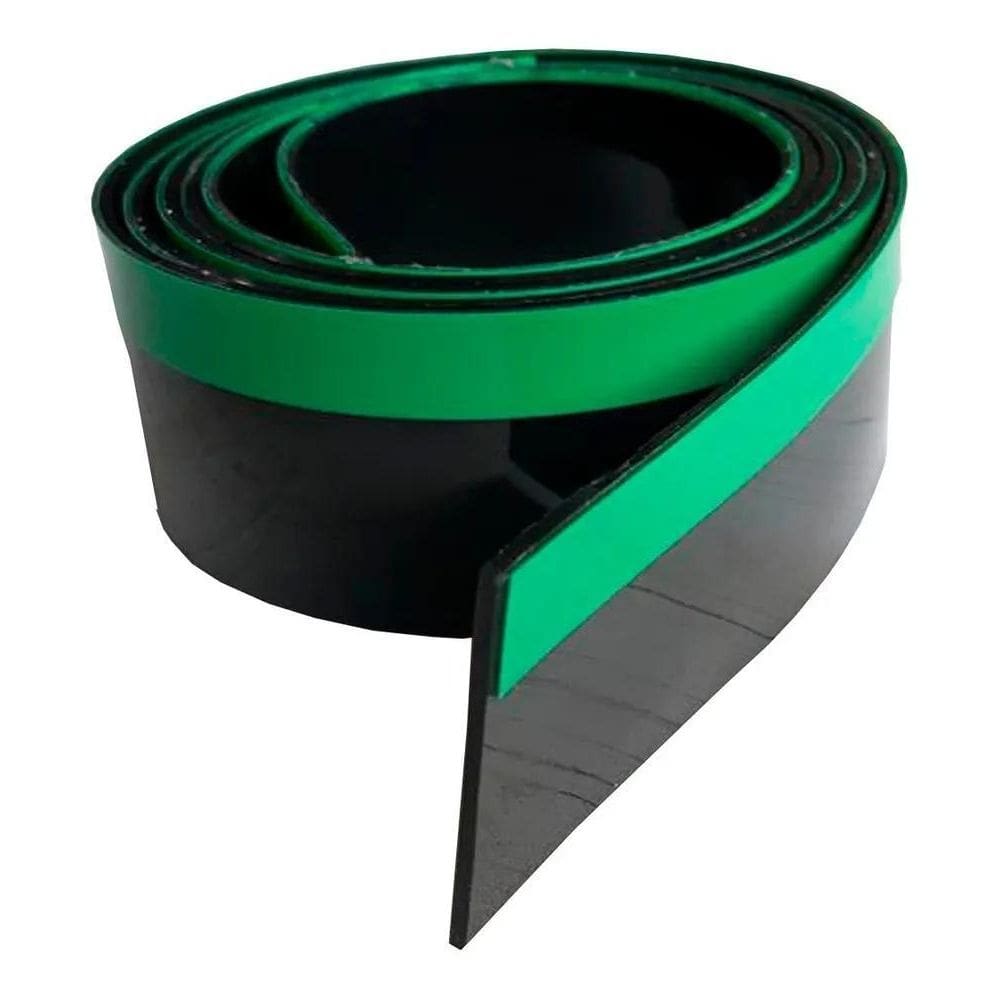10X Fita Veda Fresta Porta Cor Preto 5Mts X 4Cm Janela Por