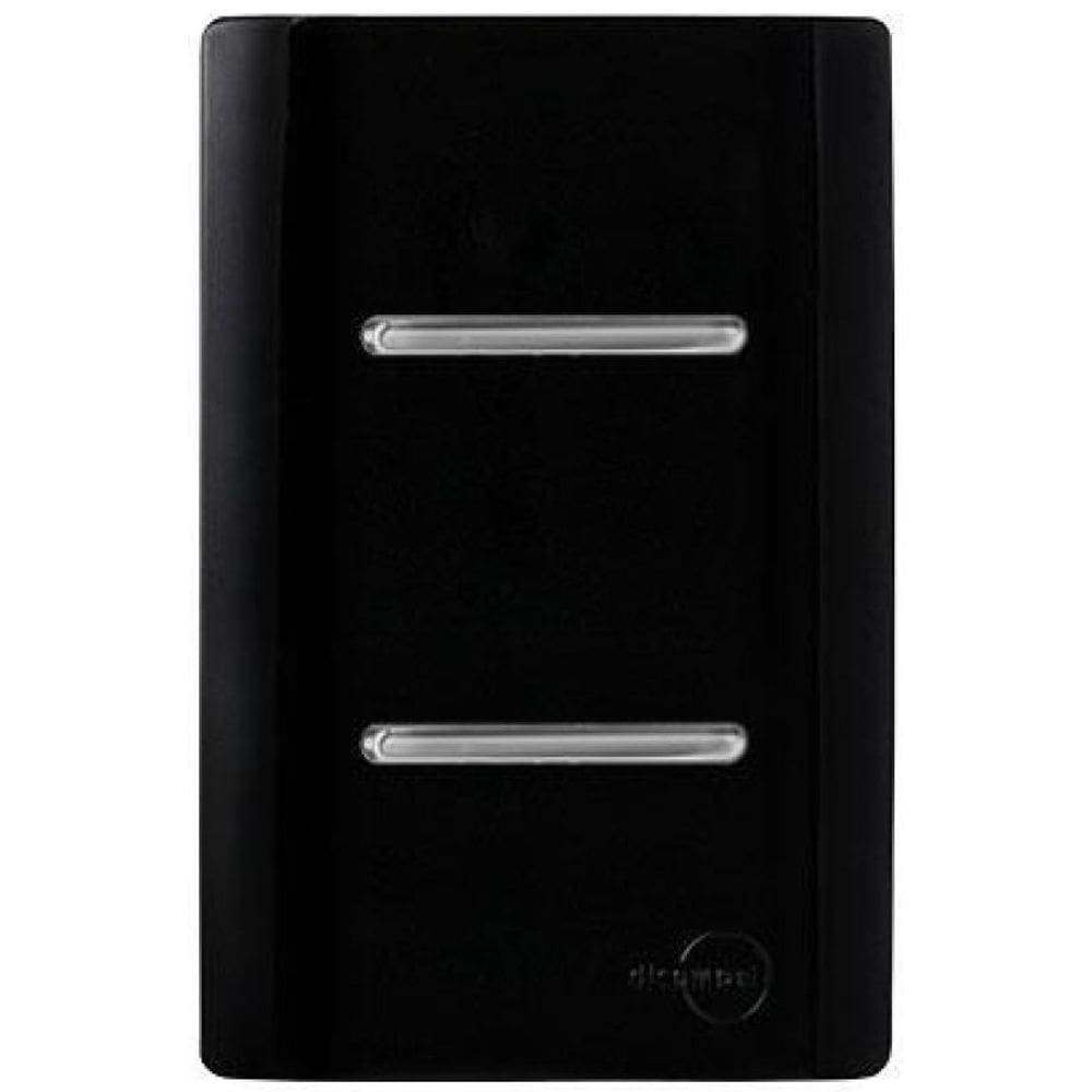 Cj Int. Duplo 4X2 - Novara Preto Brilhante Cromado