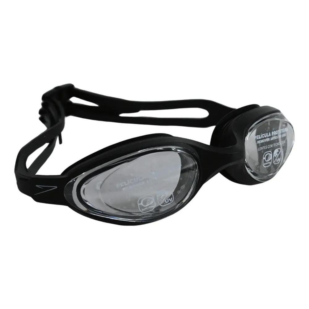 10X Óculos Natação Speedo Hydrovision Uv Antiembaçamento Ad