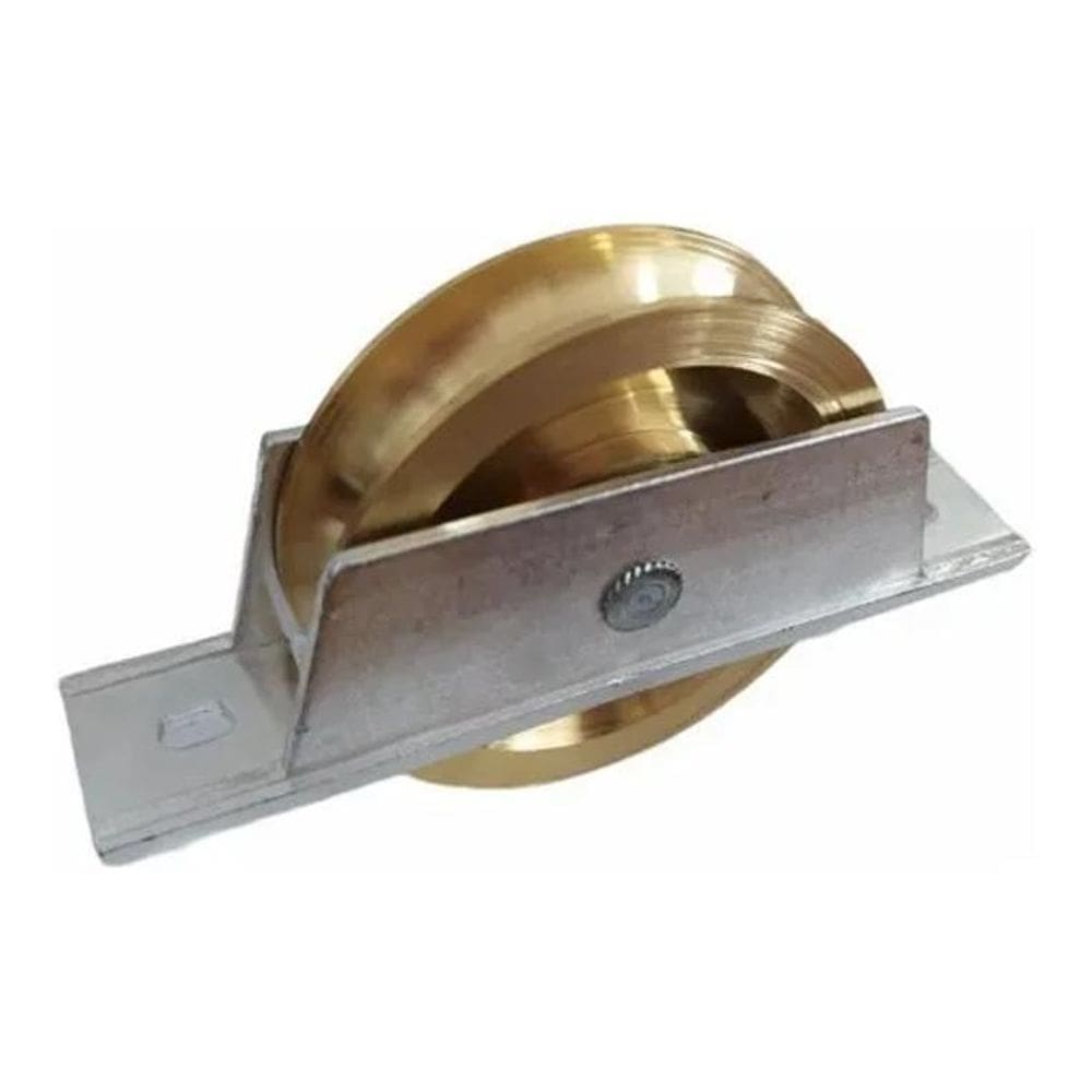 10X Roda Roldana De Latão Para Portão De Correr Em Alumínio