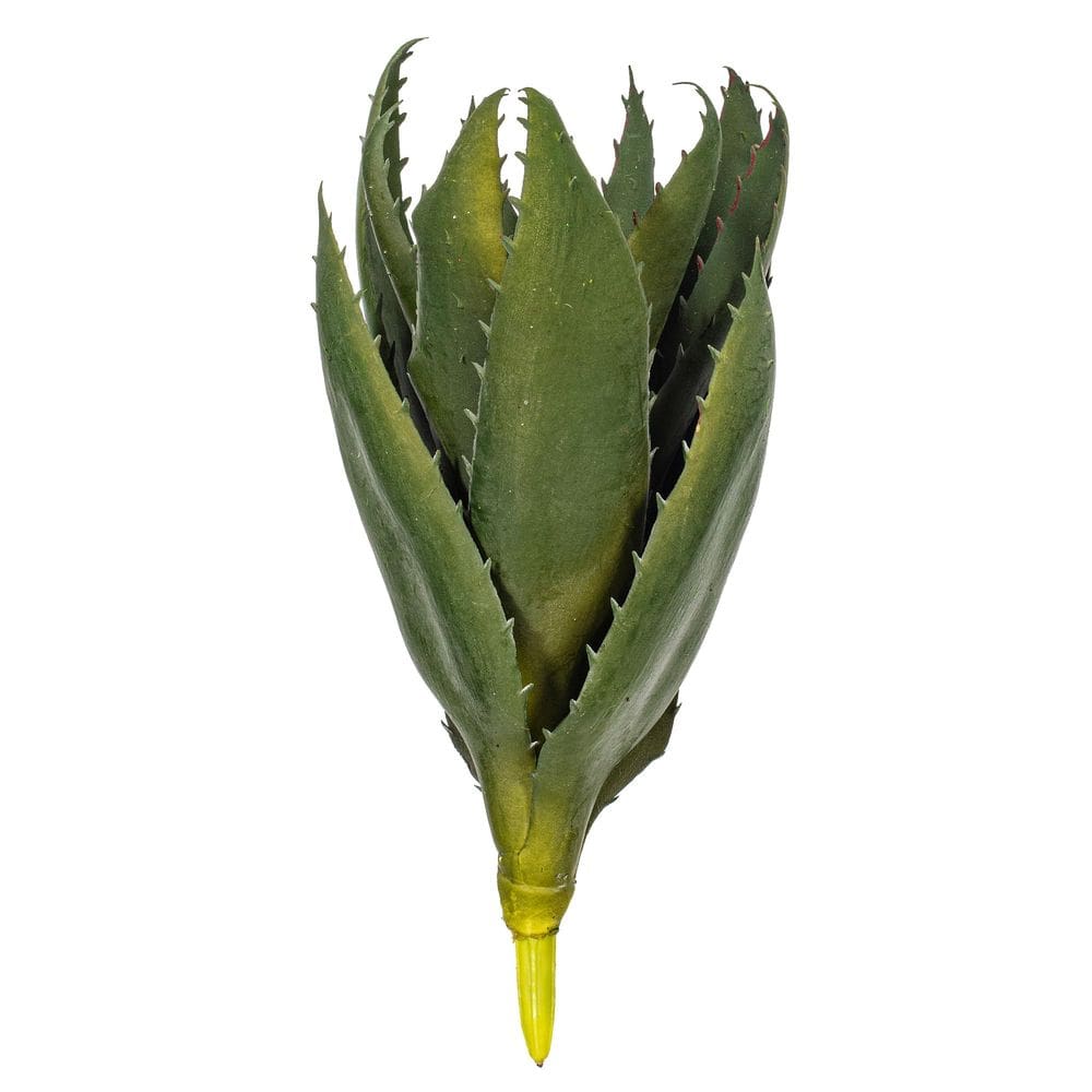 Planta artificial Vickerman 23 cm Green Aloe Vera Pick 3 unidades