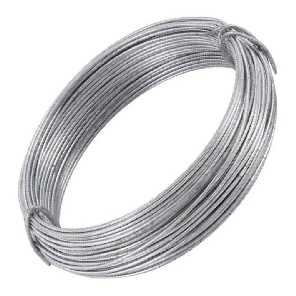 10X Arame Galvanizado Para Cerca Nº14 Com 37 Metros Fio 2,1