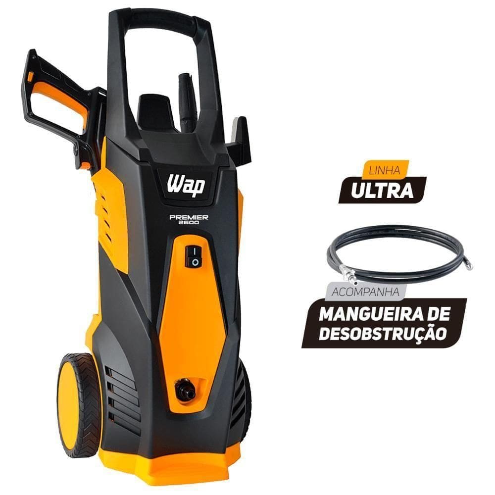Desobstruidora De Alta Pressão 1800W 2000PSI WAP Premier Ultra 2600 110V