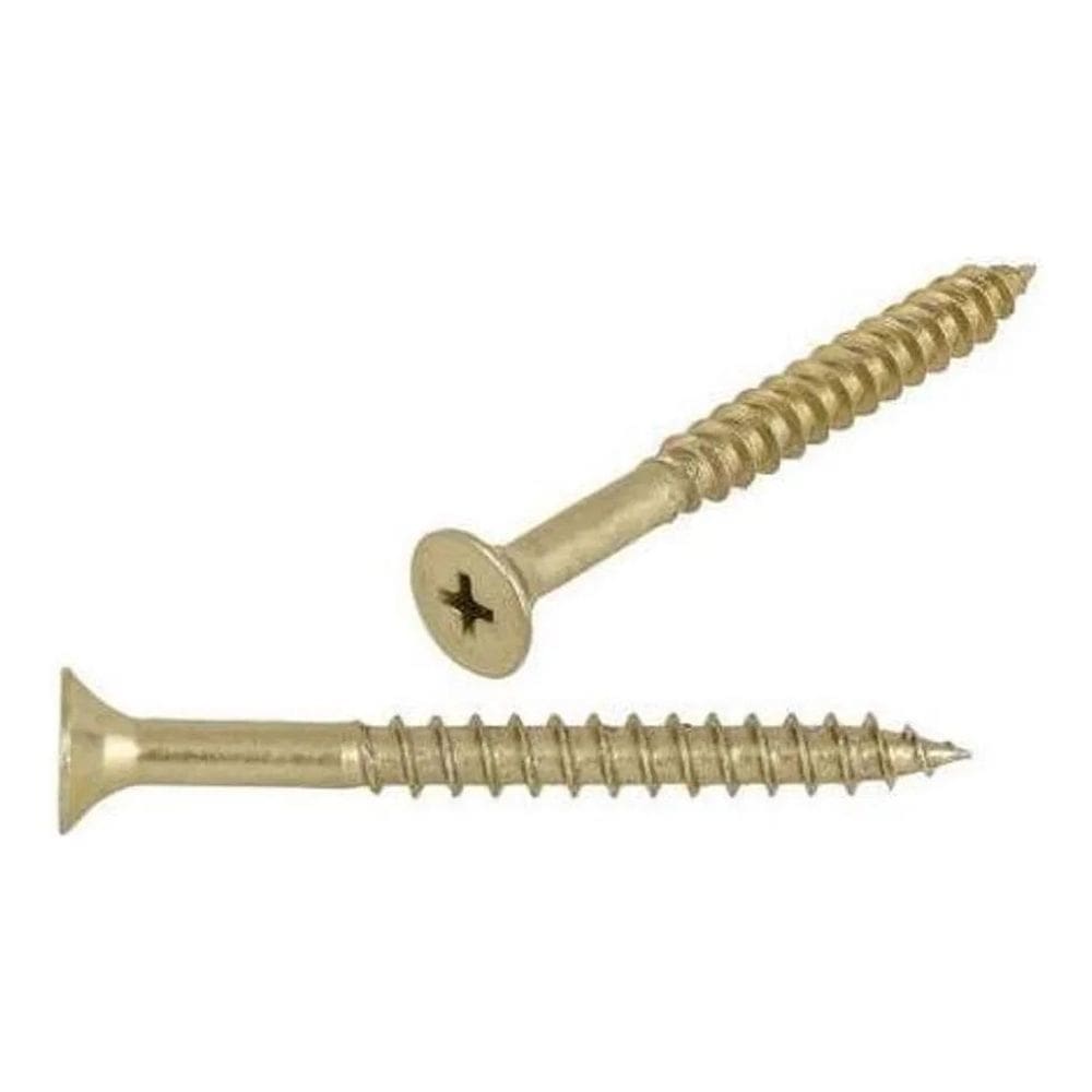 10X Parafuso Chipboard Phillips Para Madeira 3,0 X 30Mm 100