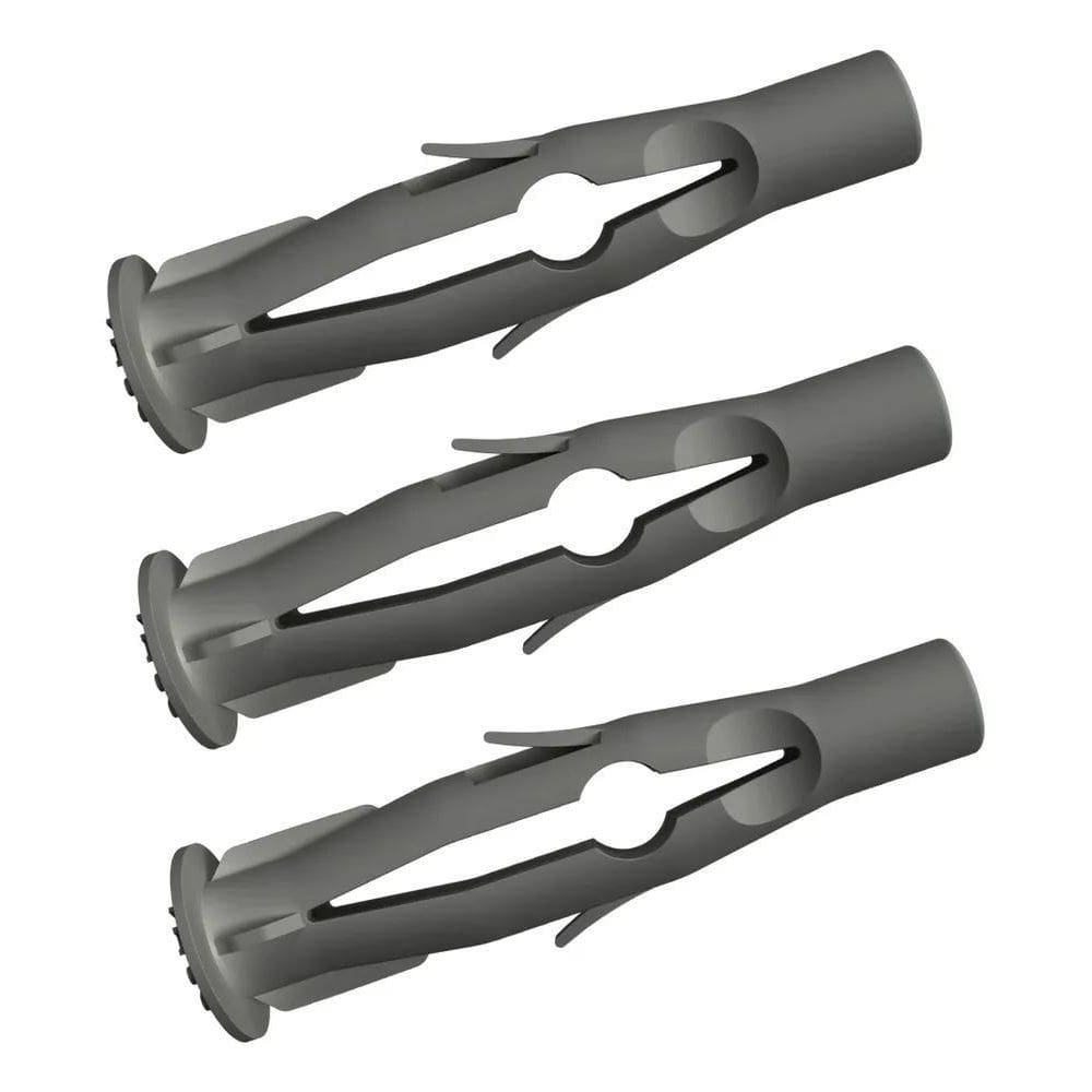 10X Bucha Ufu Para Tijolo Bloco Parede Oca Com Aba 8Mm 1000U