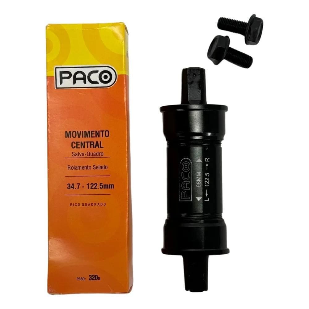 10X Movimento Central 34,7Mm Salva Quadro De Bike 122,5 Pac