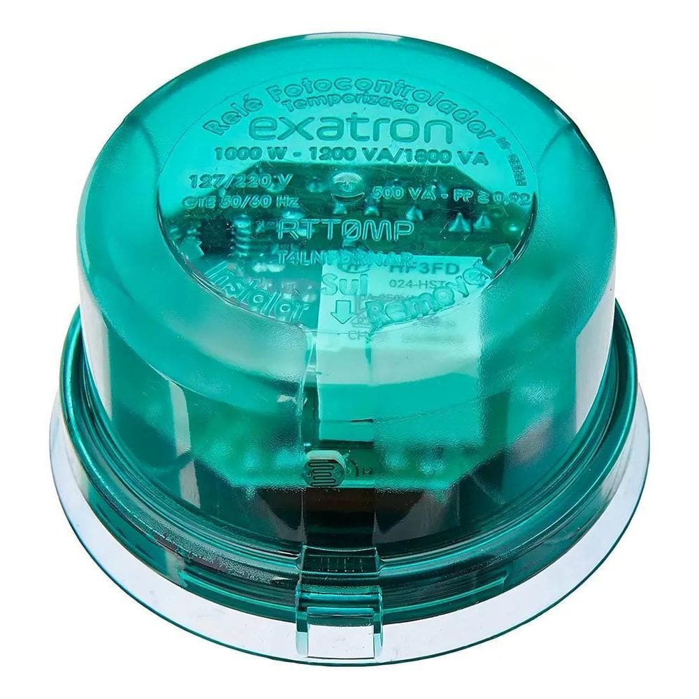 10X Relé Fotoelétrico Temporizador Timer Exatron Rtt0Mp Ilu
