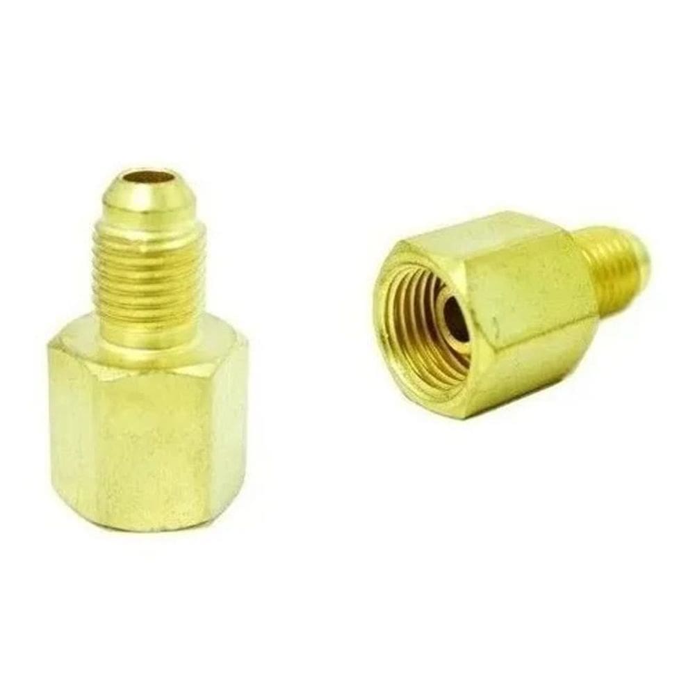 10X Adaptador Para Regulador De Nitrogênio Manifold Refrige