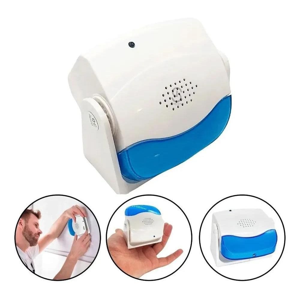 10X Sensor De Presença Campainha Digital Anunciador S/Fio B
