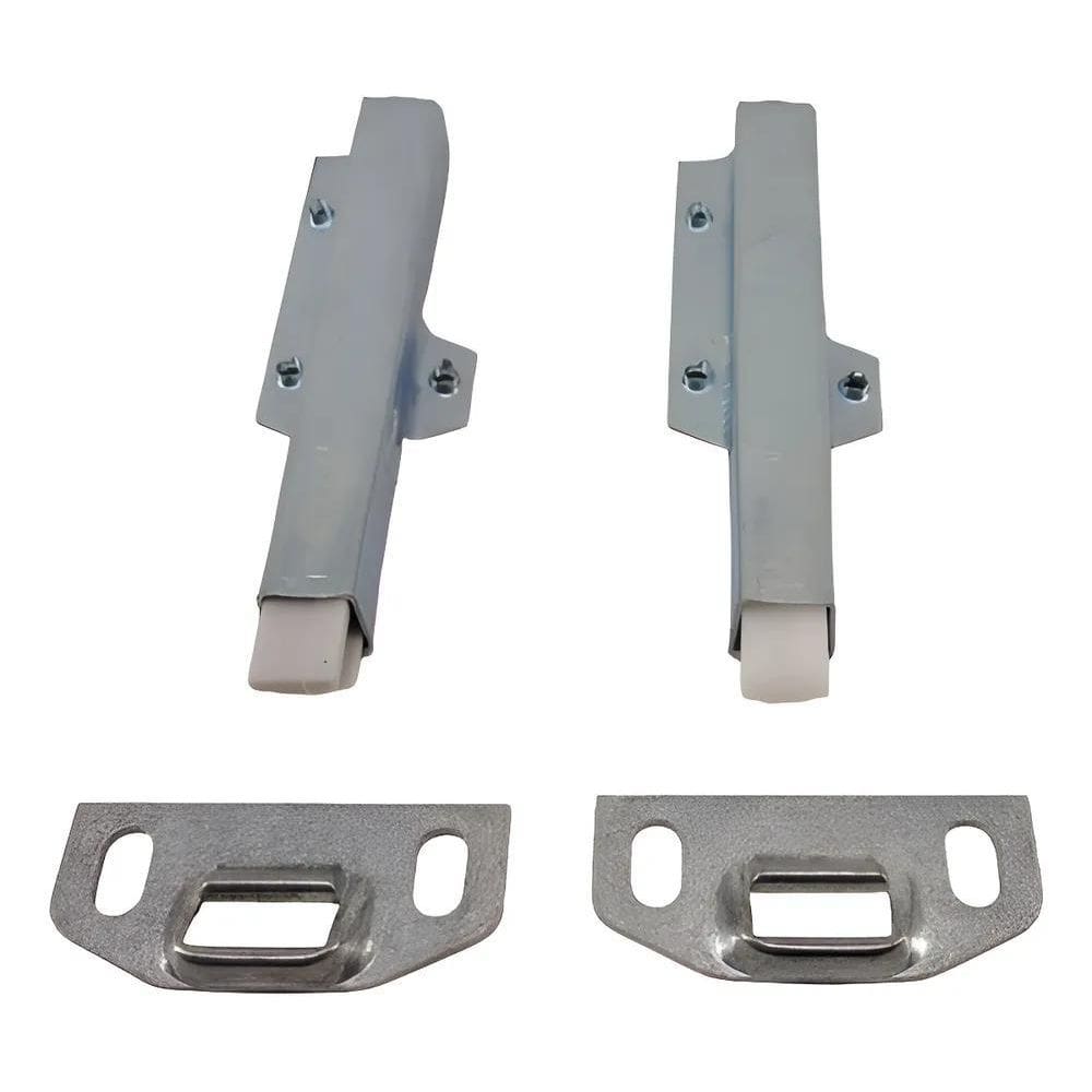 10X Trinco Porta Traseira E Batente Fiorino 4 Peças