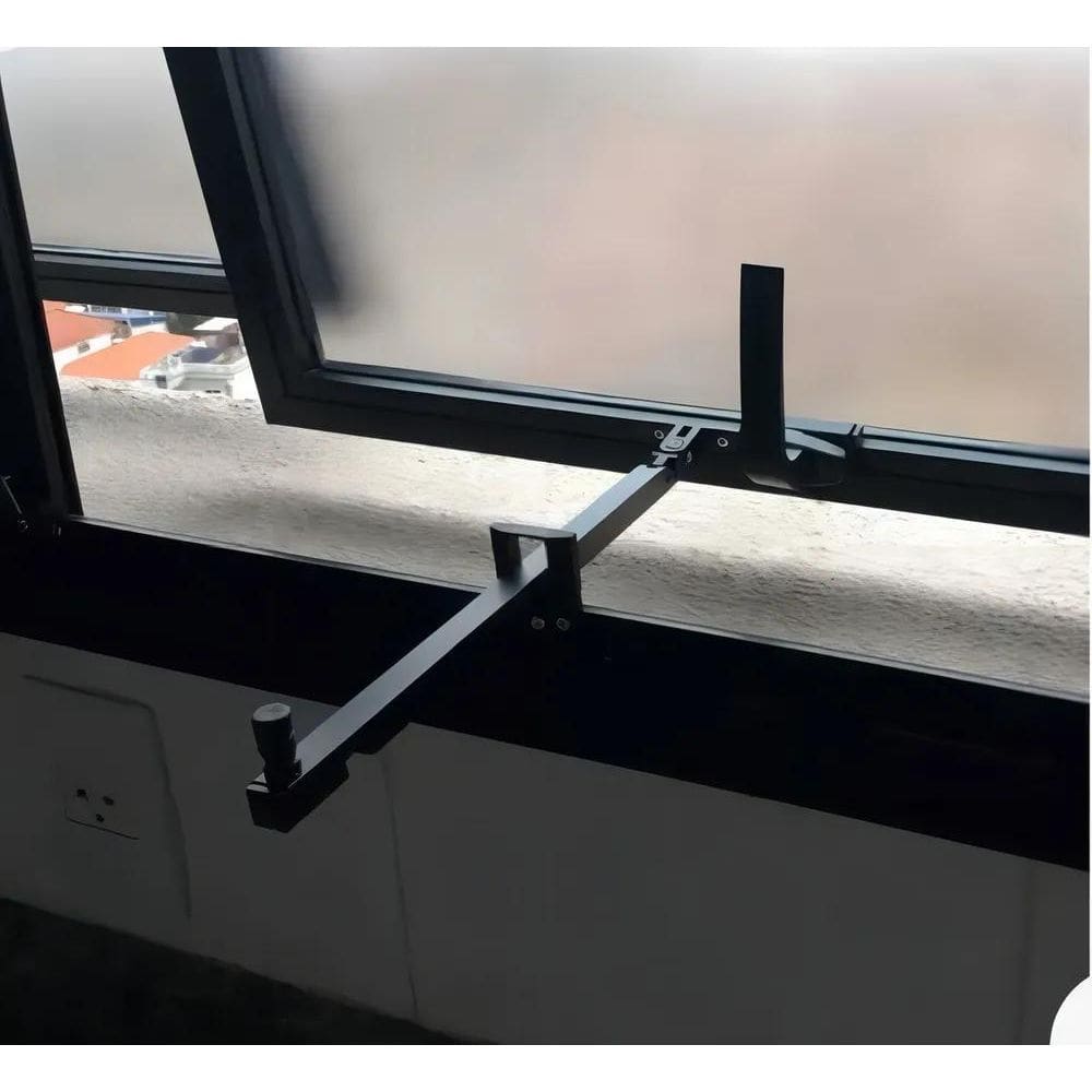 10X Haste Puxador Janela Maxim Ar De Alumínio Frontal - 20C