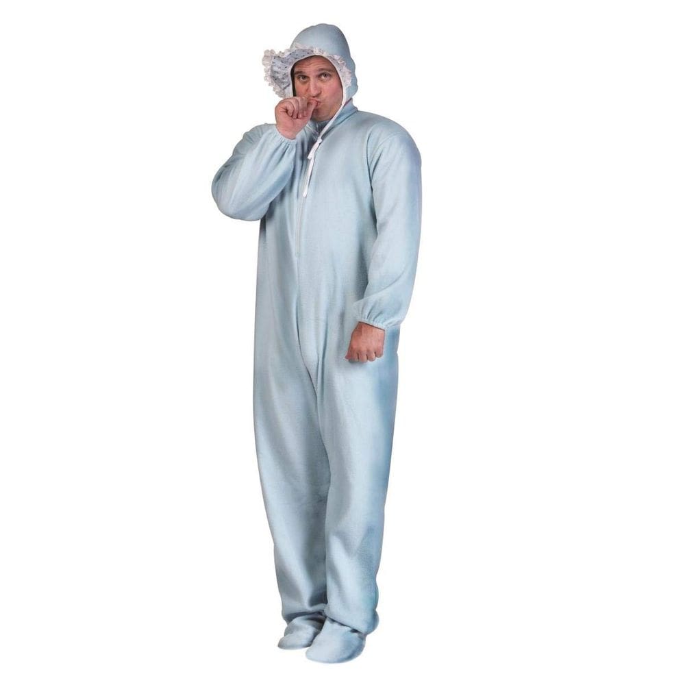 Traje RG Costumes Rg Big Baby Adulto Masculino Azul Tamanho Único