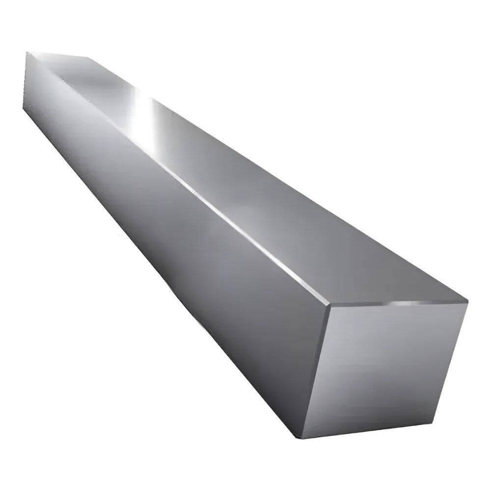 10X Chaveta Quadrada Barra 5X5X500Mm Em Aço Sae 1045 Trefil