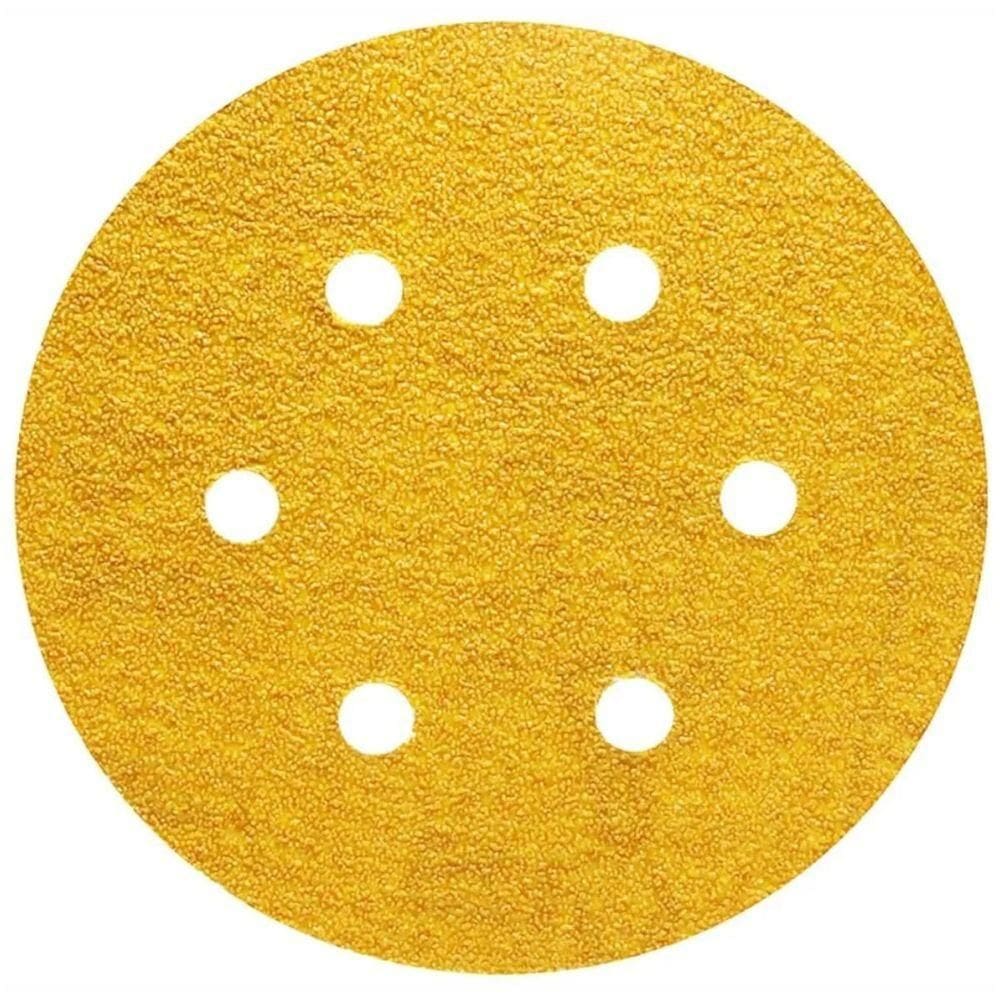 Disco De Lixa Madeira G125 Grão 40 152mm Com 6 Furos - 5539503120 - Norton