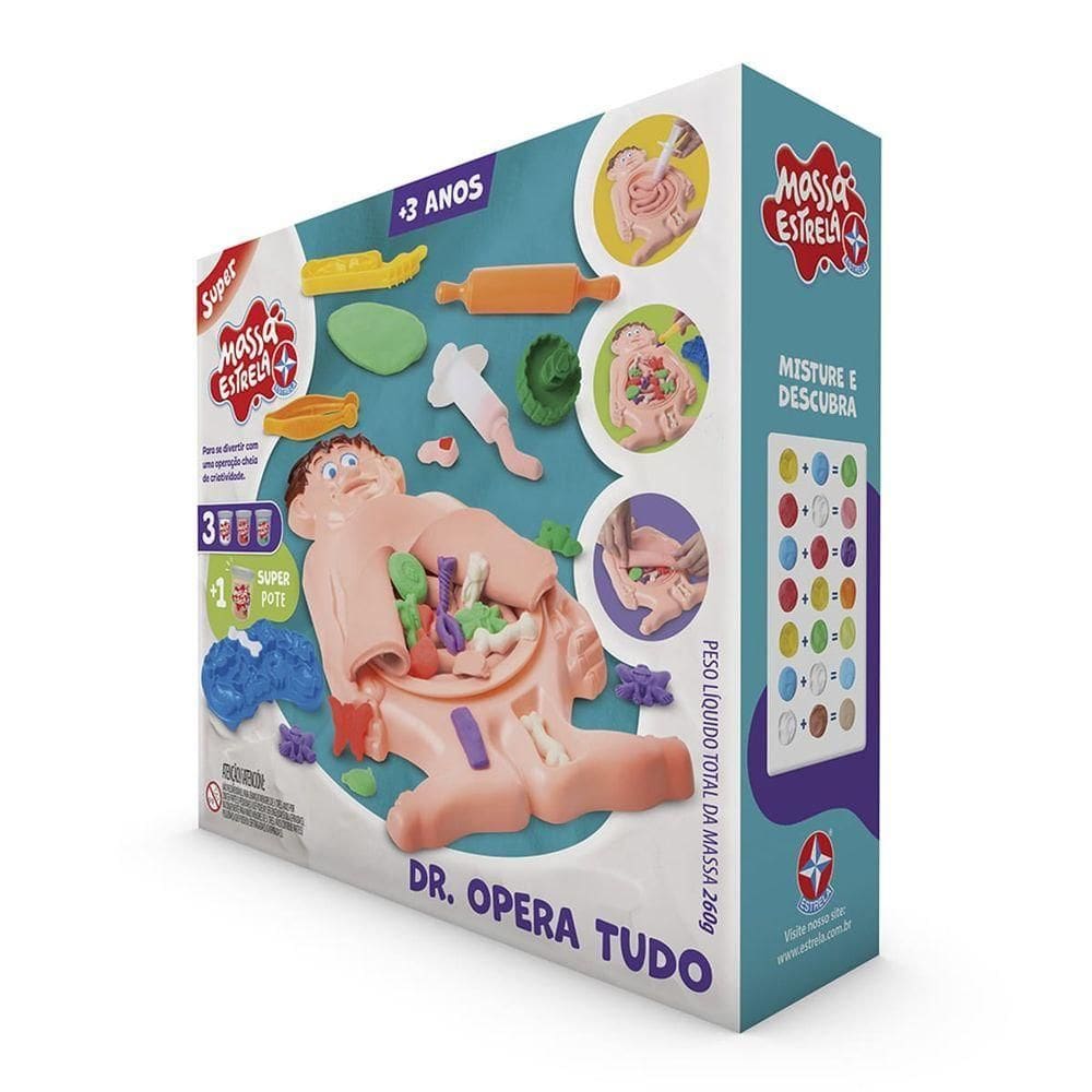 Kit Massa Estrela Dr Opera Tudo