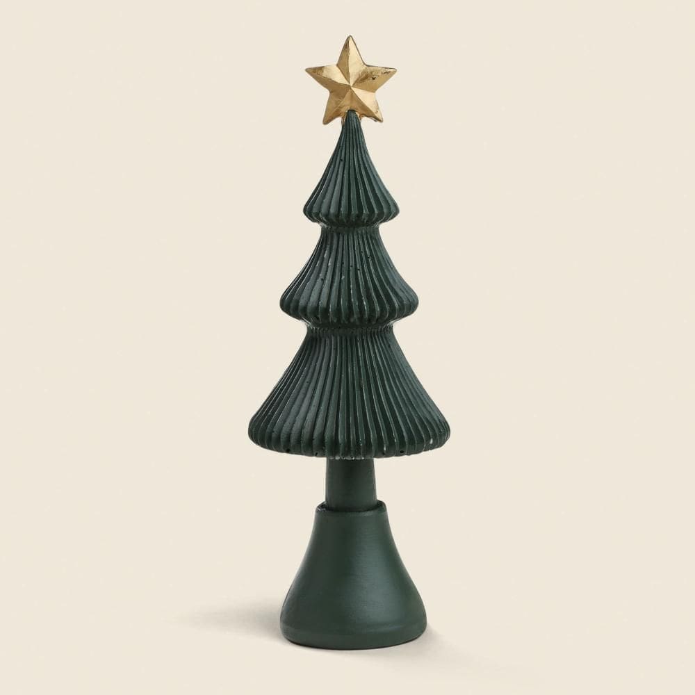 Adorno de Árvore Rustic Poliresina 8x24cm - A\CASA