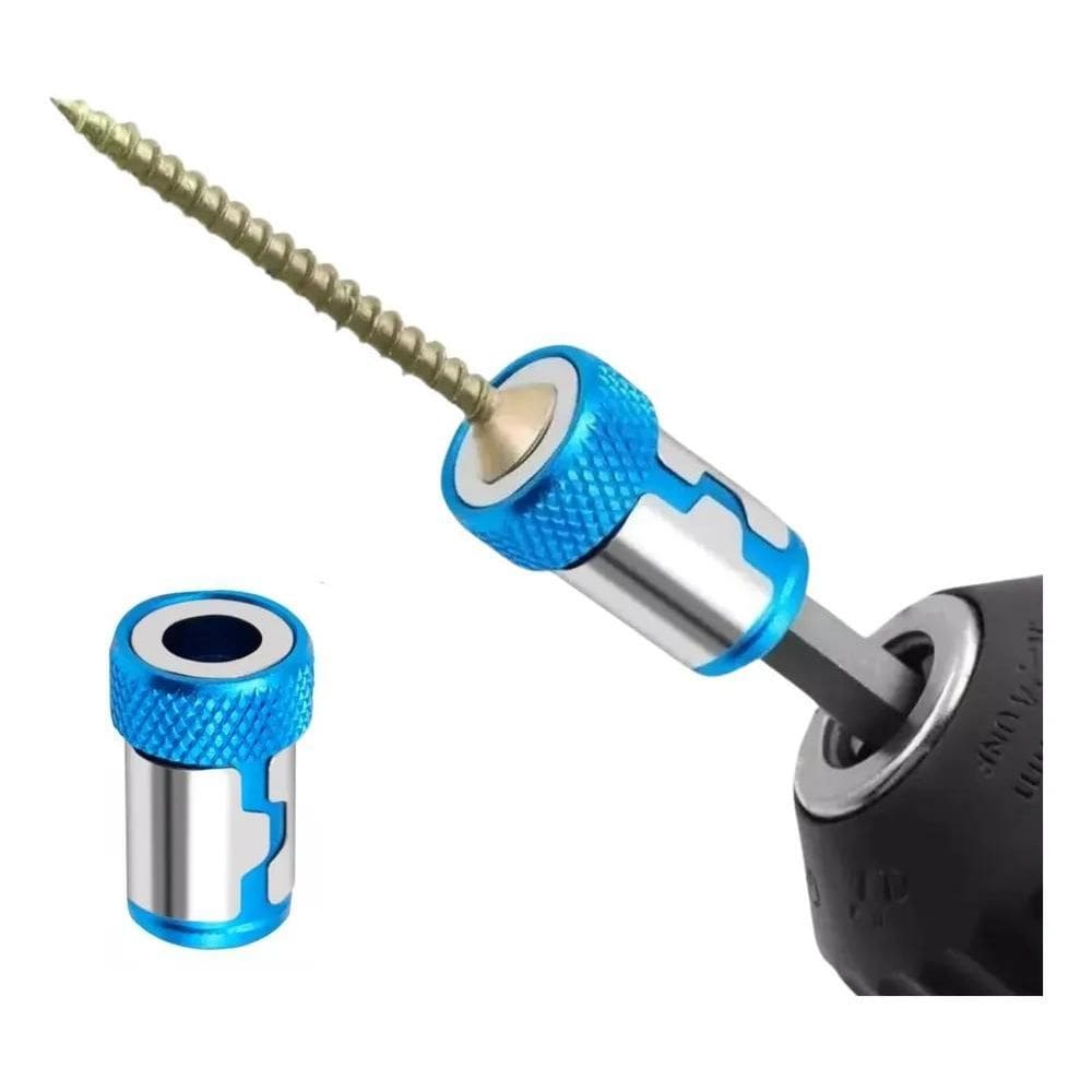 10X Kit 2 Anel Magnetico Para Segurar Parafusos Na Parafusa