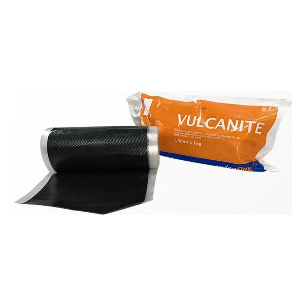 10X Rolo De Remendo Quente 1Kg Vulcaflex - Remendo/ Manchão