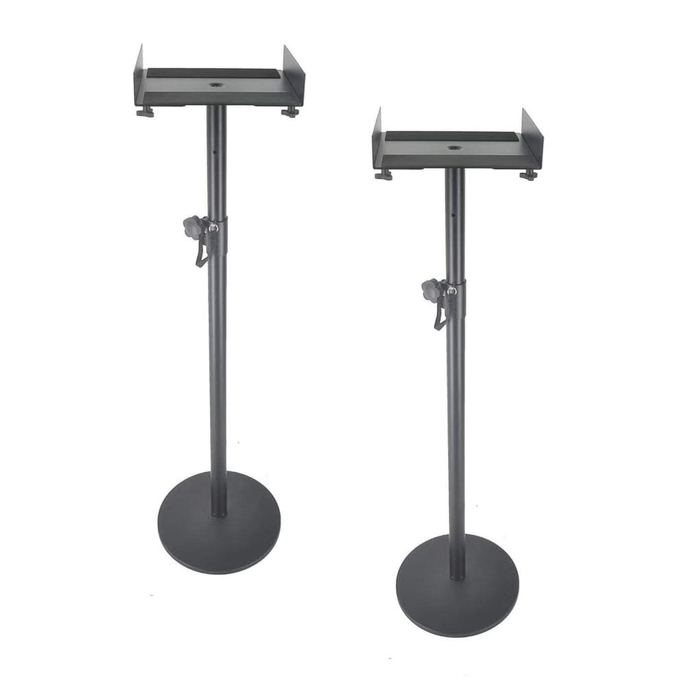 Suportes Monitor Estúdio - Altura Regulável - Carga 40 kg