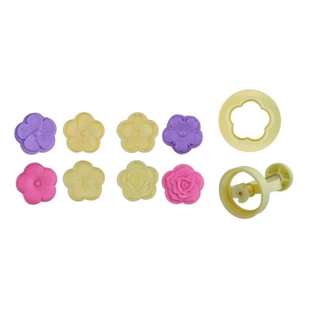 10X Ejetor Max Blue Star Massas E Doces Até 25G Com 4 Molde