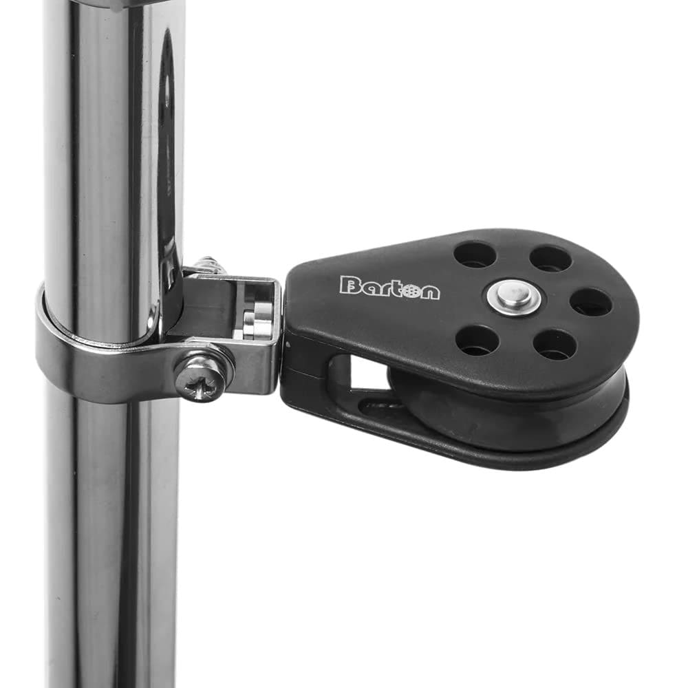 Pulley Block Barton Marine, suporte de rolamento liso de 45 mm
