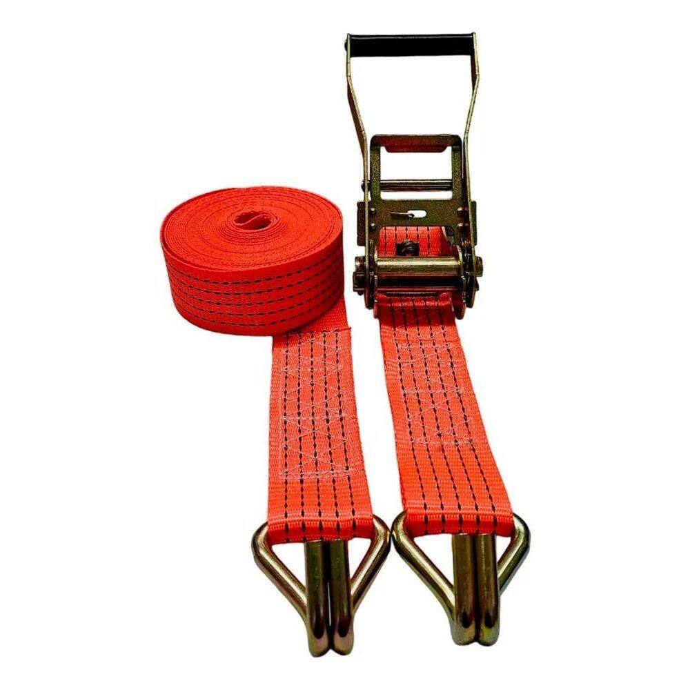 10X Cinta Com Catraca Amarrar Cargas 5 Ton X 9 Metros