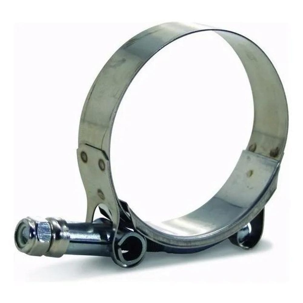 10X Abraçadeira Tucho 100% Inox T-Clamp Para Mangotes 2 Pole