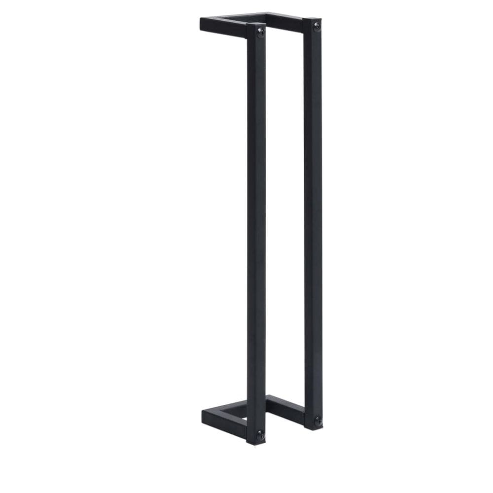 Toalheiro Benzara Vertical Wall Mount Black Iron 23”