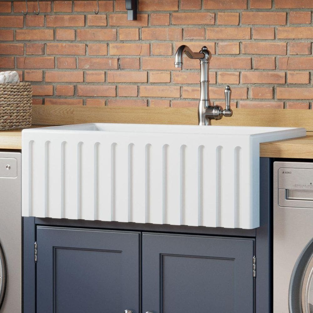 Tanque Farm Romana 60 Cm - Branco