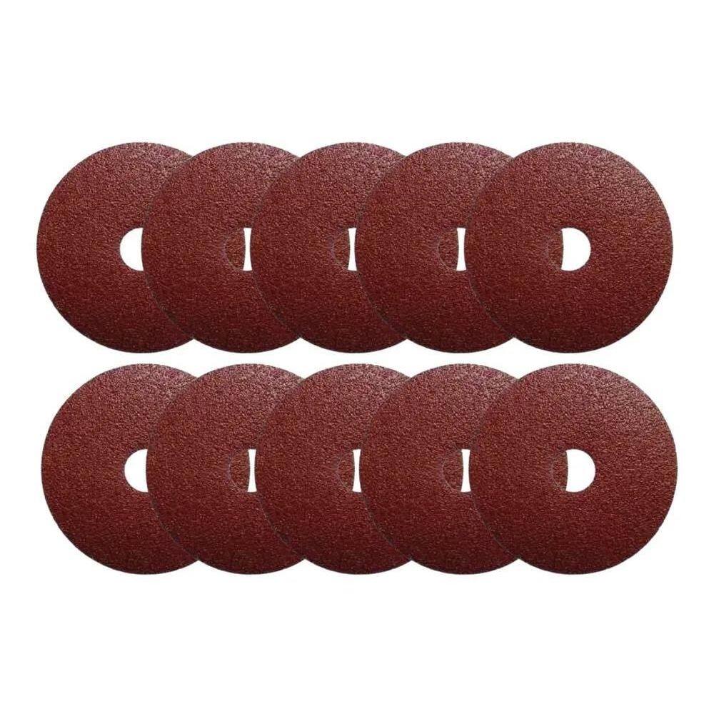 10X Kit 10 Disco Lixa Metal Madeira Alo 115Mm 4.1/2