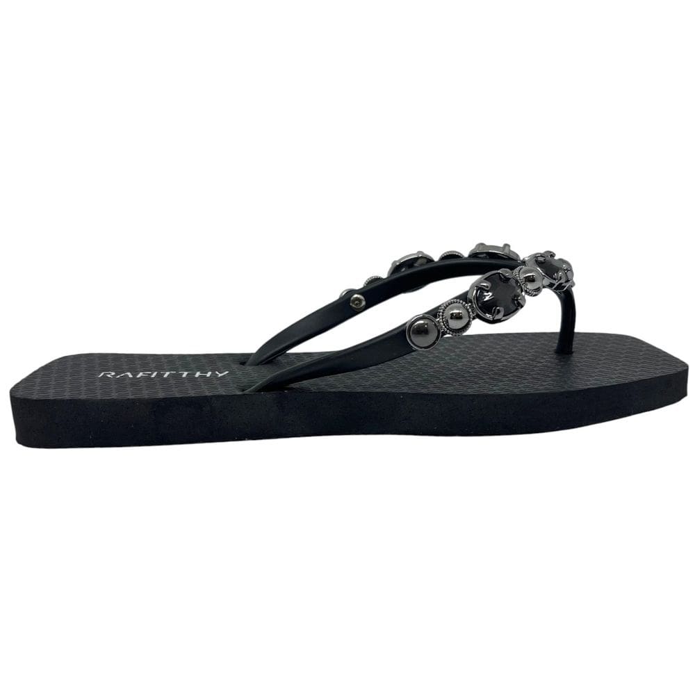 Chinelo Dedo Feminino Casual Dia a Dia Passeio Praia Viagem com Pedrarias Rafitthy 249.25150