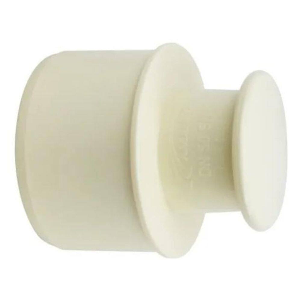 10X Plug Esgoto 40Mm - Amanco Cor Branco