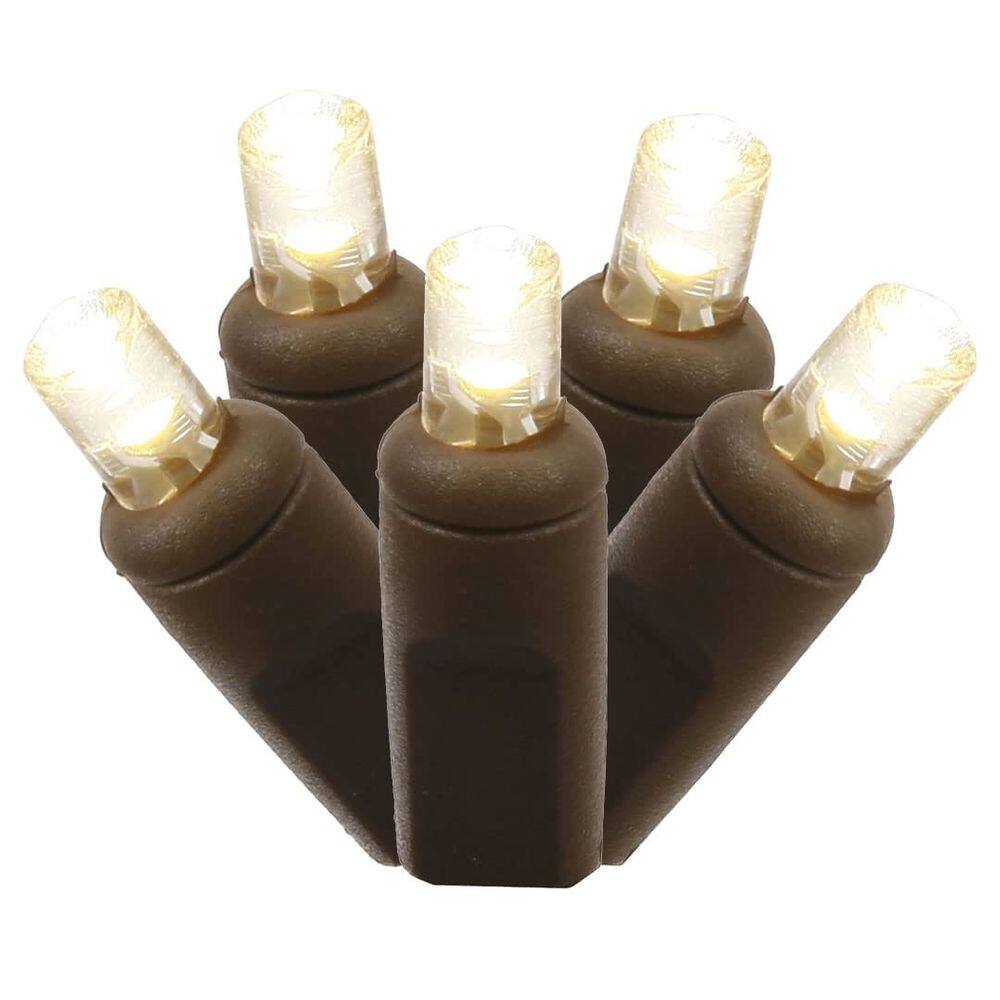 Luz de rede LED String Light Vickerman 150 0,6 x 2,4 m branca quente
