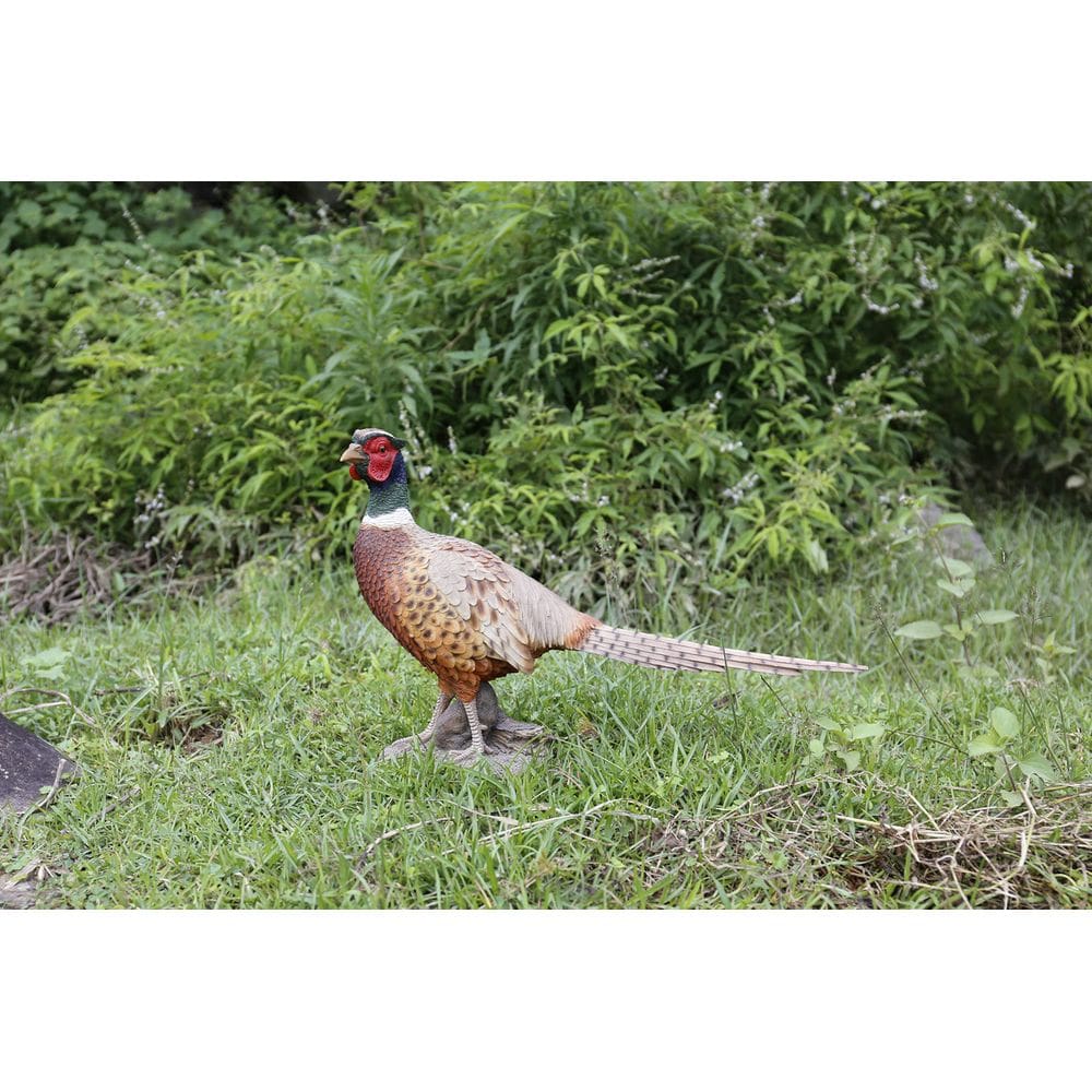 Estatueta Hi-Line Gift Ltd em pé em poliresina de faisão