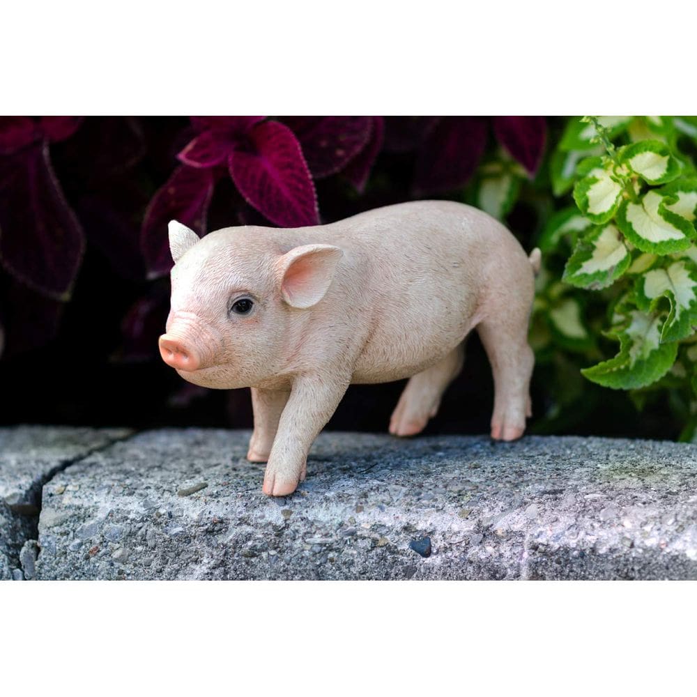 Estatueta Hi-Line Gift Ltd Standing Baby Pig 13 cm