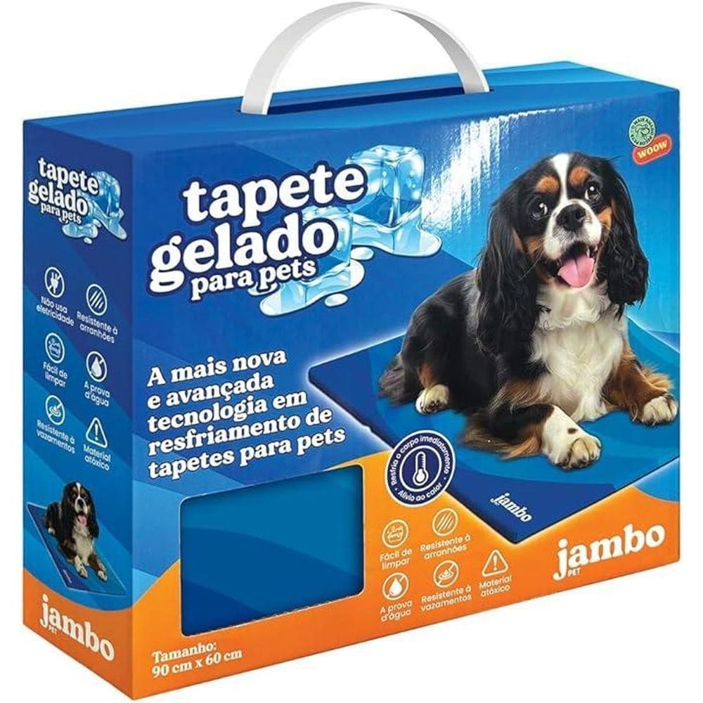 Tapete Gelado Wave 90 X 60 Grande Jambo