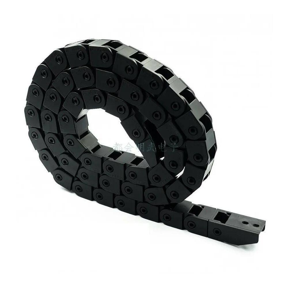 10X Esteira Porta Cabos 10X10 Mm Interno 1 Metro Com Term