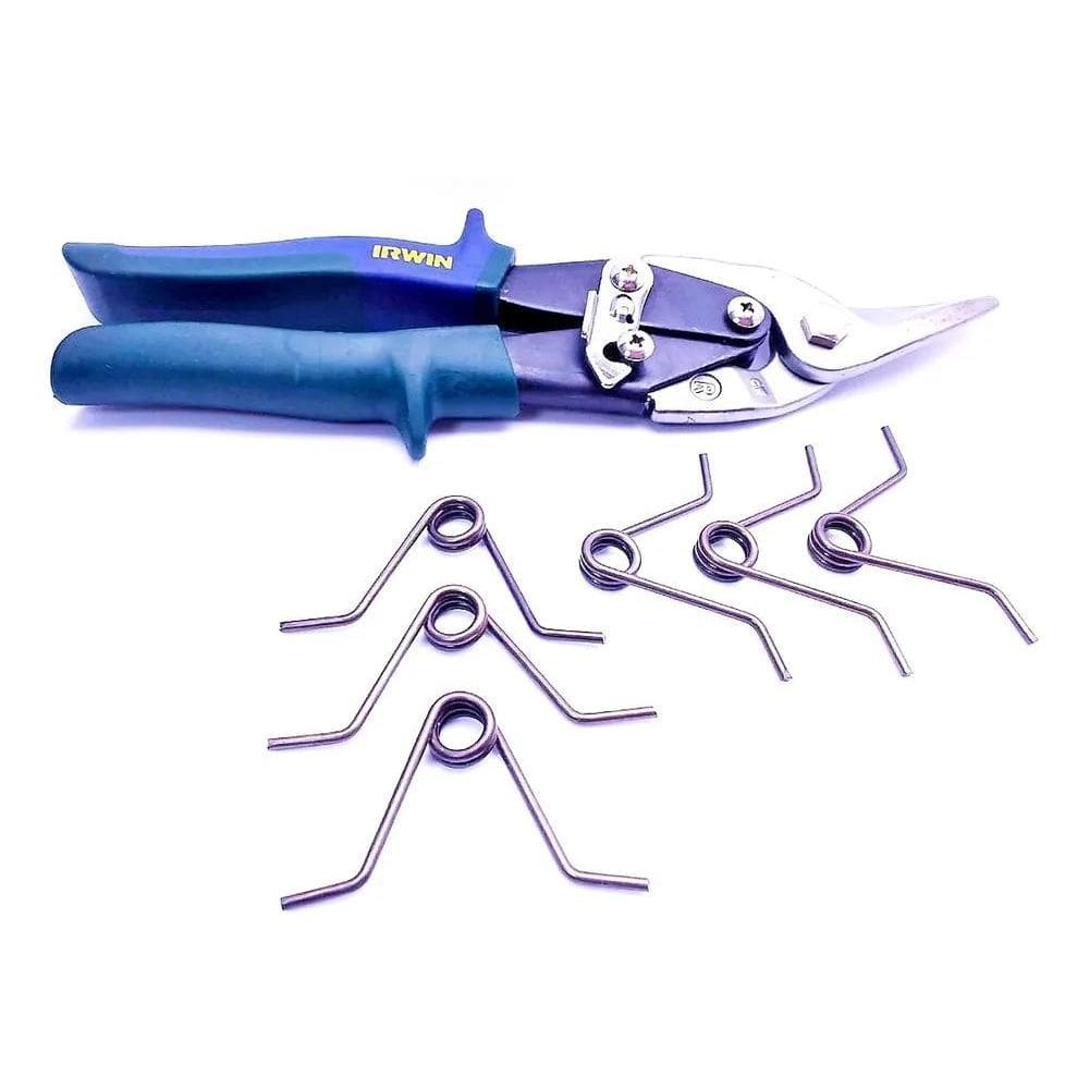 10X Kit 6 Un Molas Para Tesoura De Chapa Aviação Varias Mar