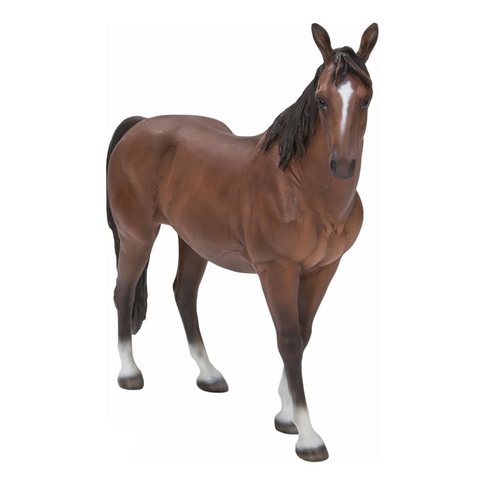 Sculpture Hi-Line Gift Ltd Standing Horse, 23 cm, poliresina