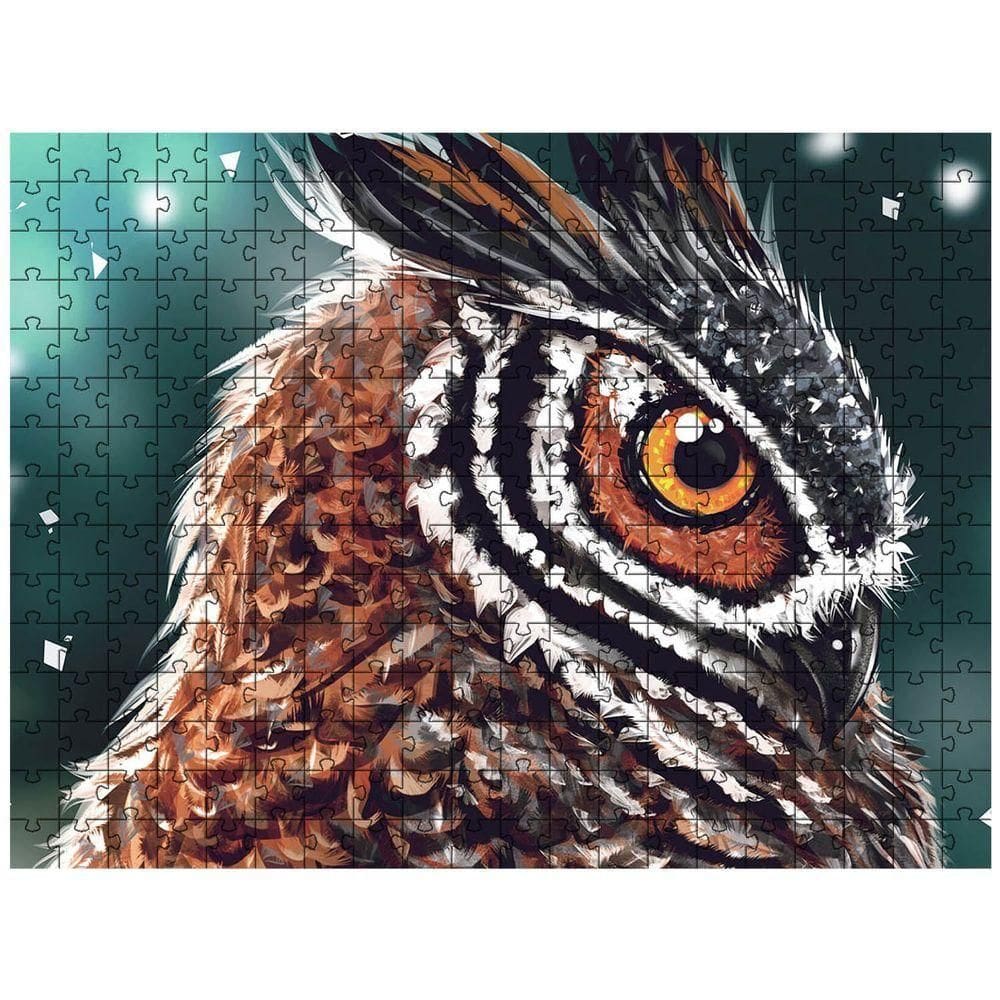Quebra-cabeça Inclusivo 300 Peças Corujas Que Encantam E Ensinam