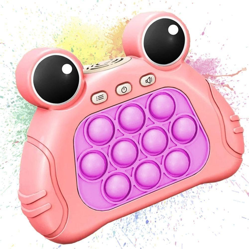 Pop It Mini Game Interativo 4 Modos Som Fidget Criança Toy Anti desconforto Sensorial Relaxante