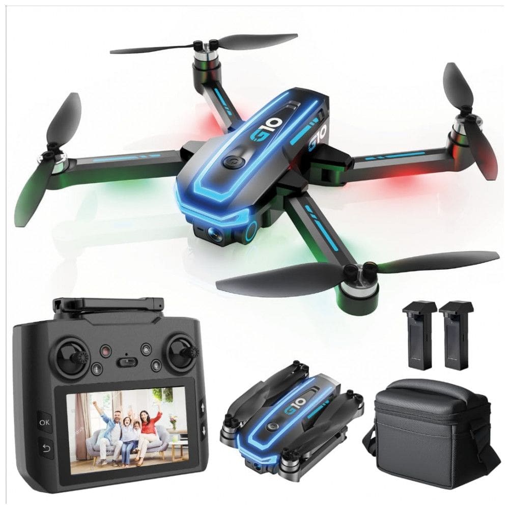 Drones GPS com Câmera 4K para Adultos, Tela HD no Controle, Modo Siga-me, Longo Tempo e Alcance de Voo, UFLYTOO