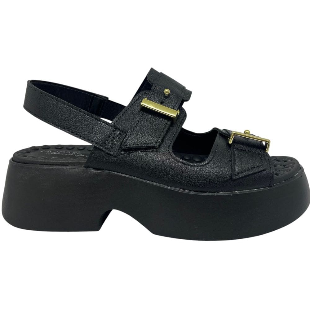 Sandália Feminina Papete Casual Dia a Dia Passeio Trabalho Flat Form Palmilha Ultra Conforto Modare 7210.208