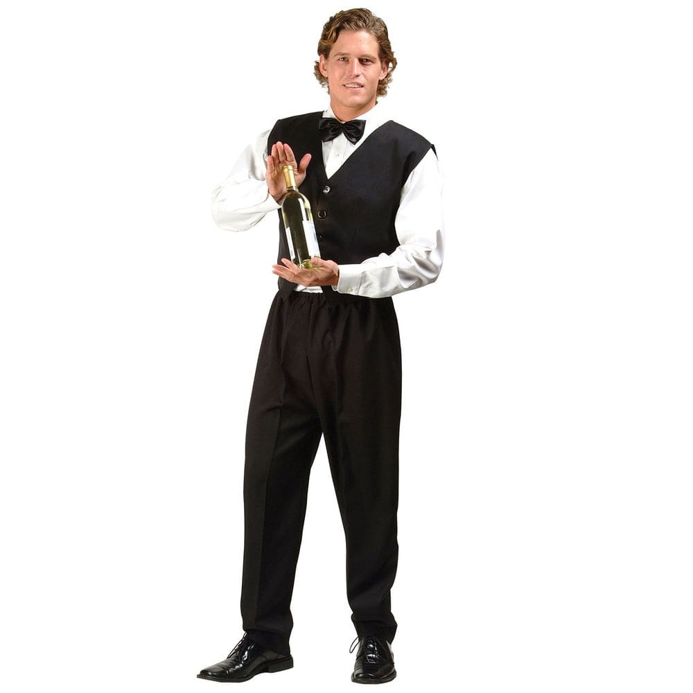 Traje RG Costumes Chippendale Bartender adulto tamanho GG
