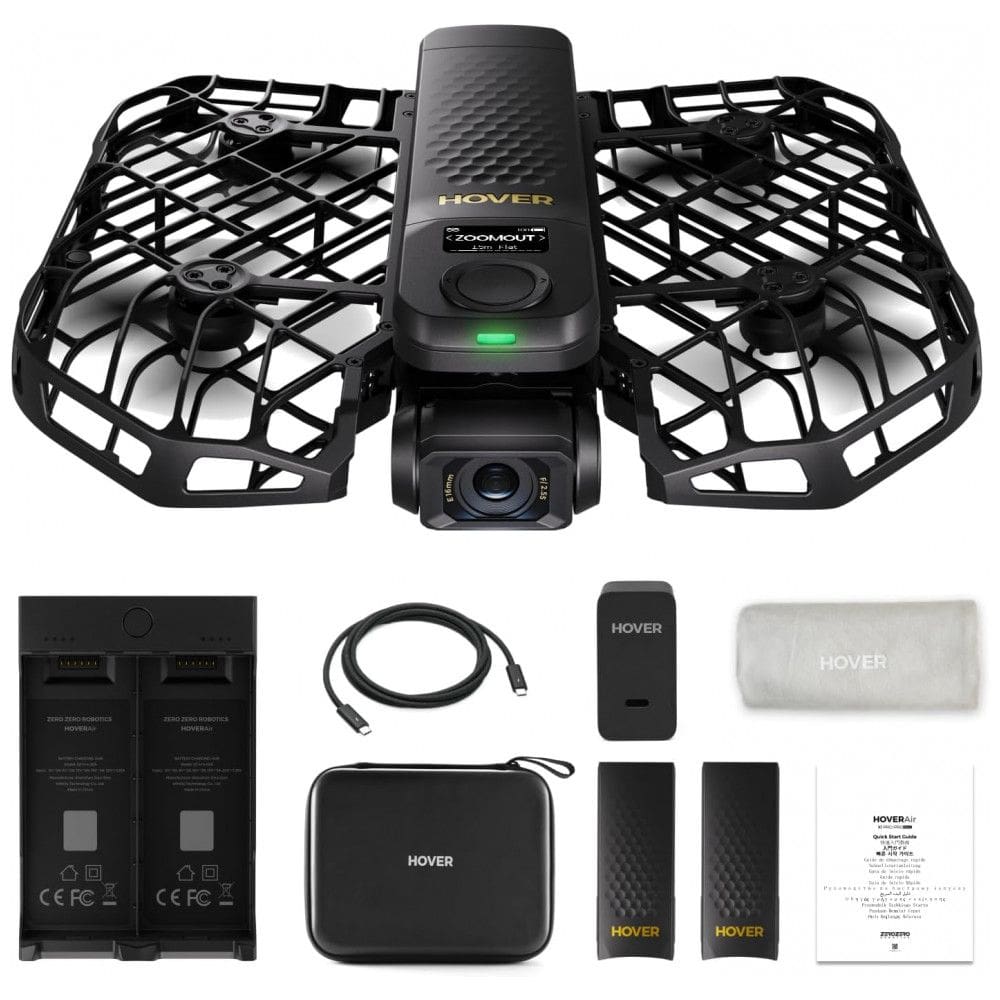 Câmera Voadora X1 PROMAX 8K da HOVERAir, Drone Dobrável com Velocidade de Seguimento de 42 KMH, 10 Modos de Voo Automáticos