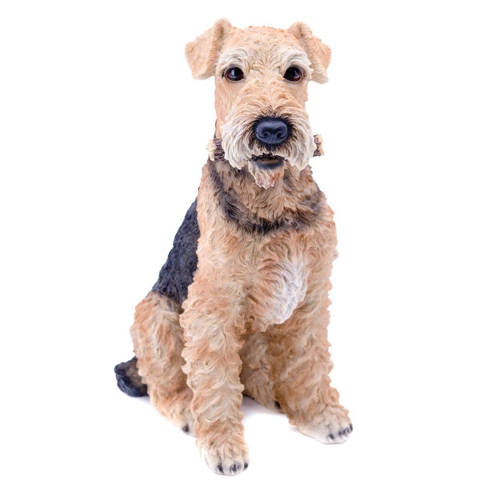 Estatueta Hi-Line Gift Ltd Airedale Dog 38x28x56 cm 3,5 kg